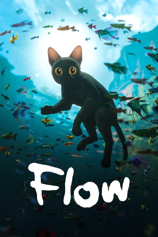 ดูหนัง Flow (2024) ผจญภัยน้ำท่วมโลก เต็มเรื่อง